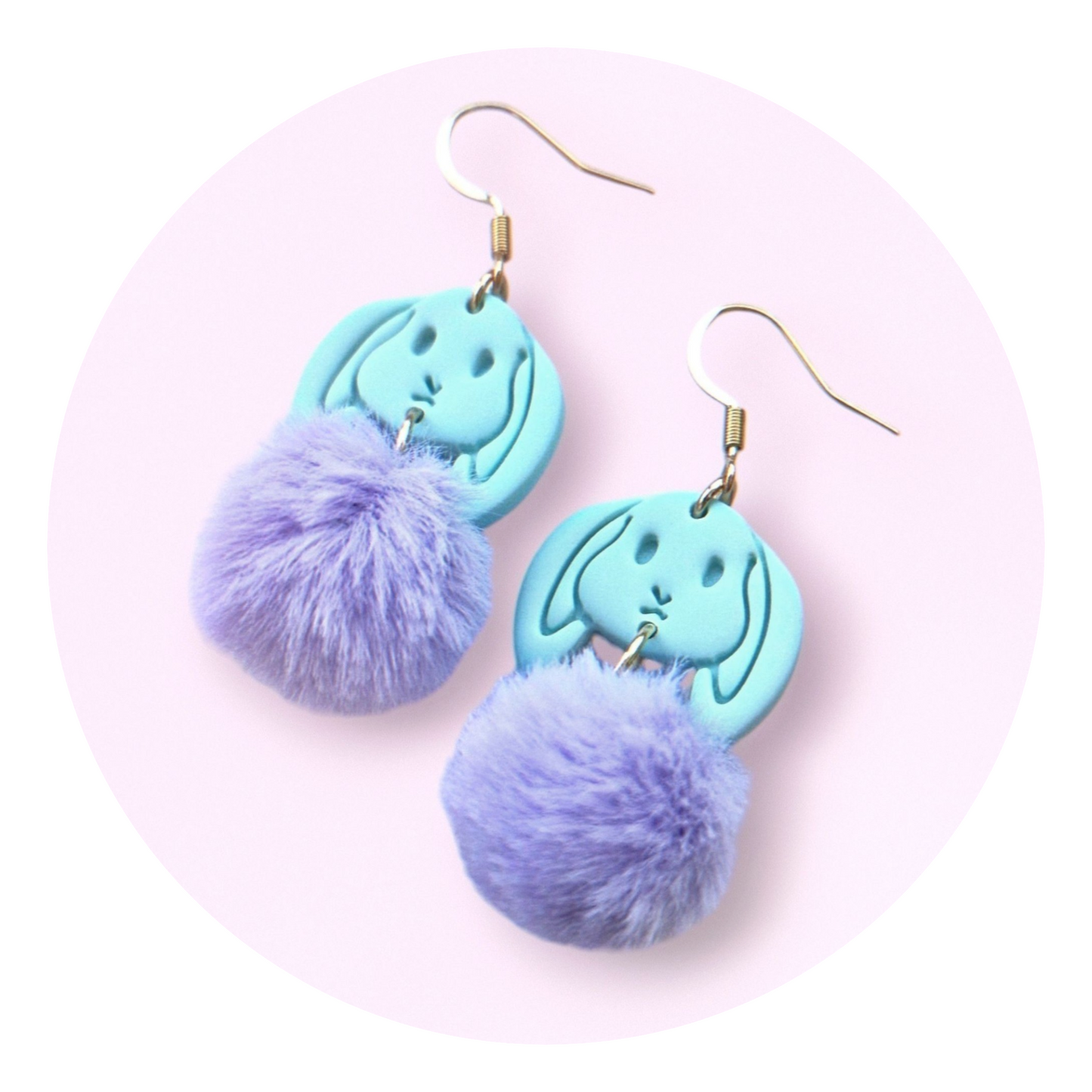 Funny Bunny, mint/pastellila