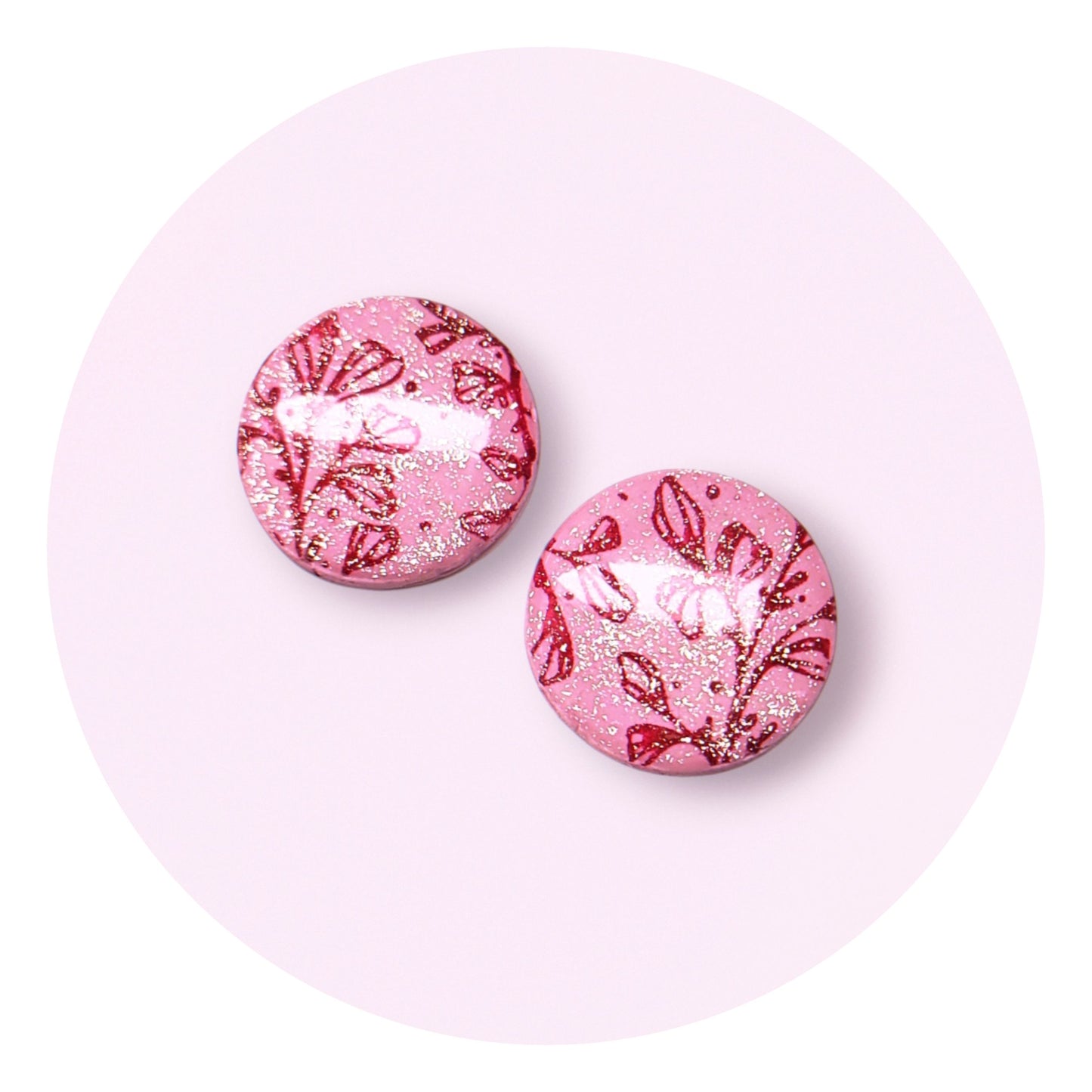 Pink dream, studs