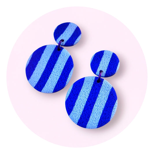 Stripes, blå