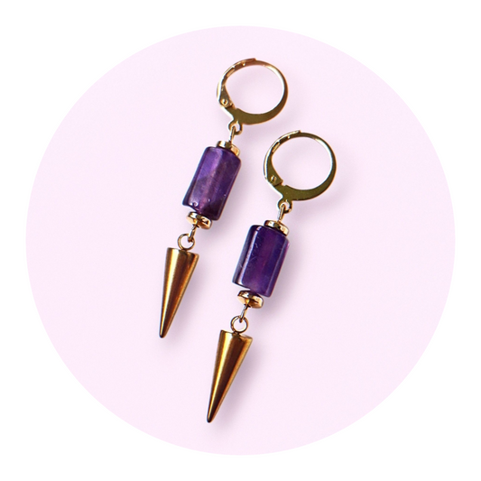 Crystal Spikes, Ametist guld