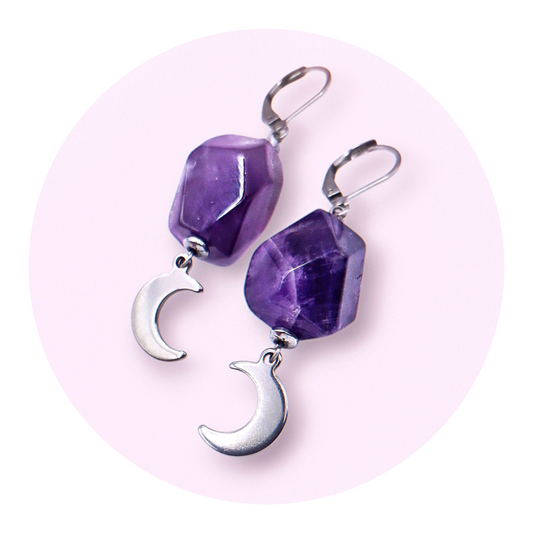 Crystal Moon, Ametist silver