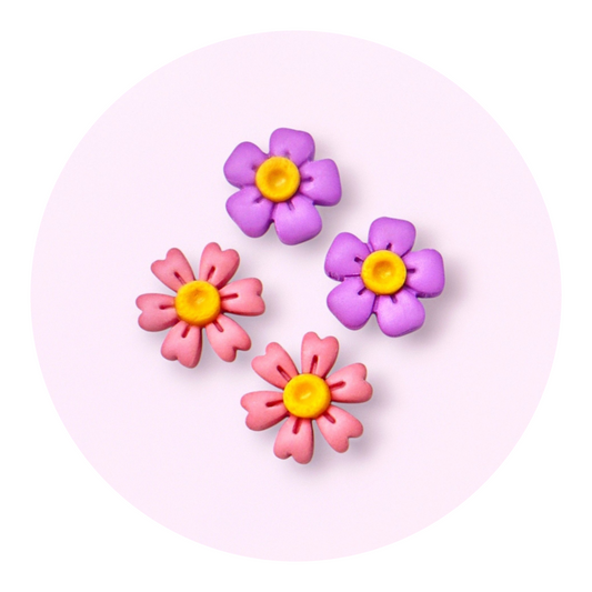 Midsommar - blommor (2 par studs)