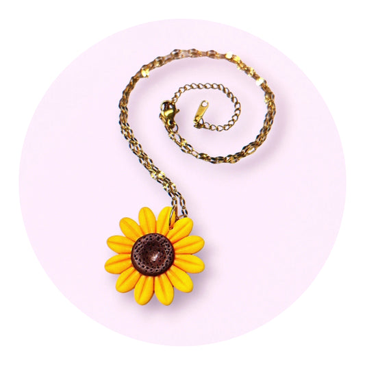 Solros, halsband