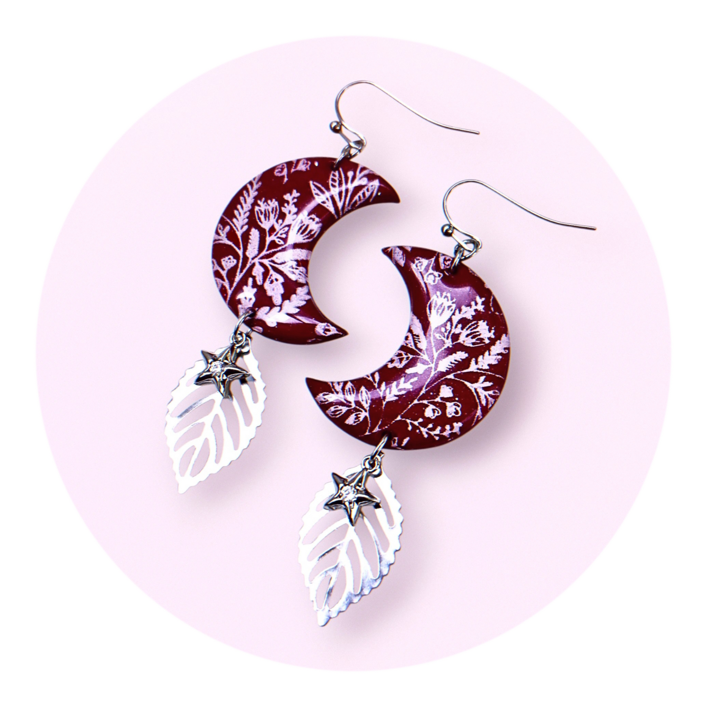 Magical Moons, burgundy blossom