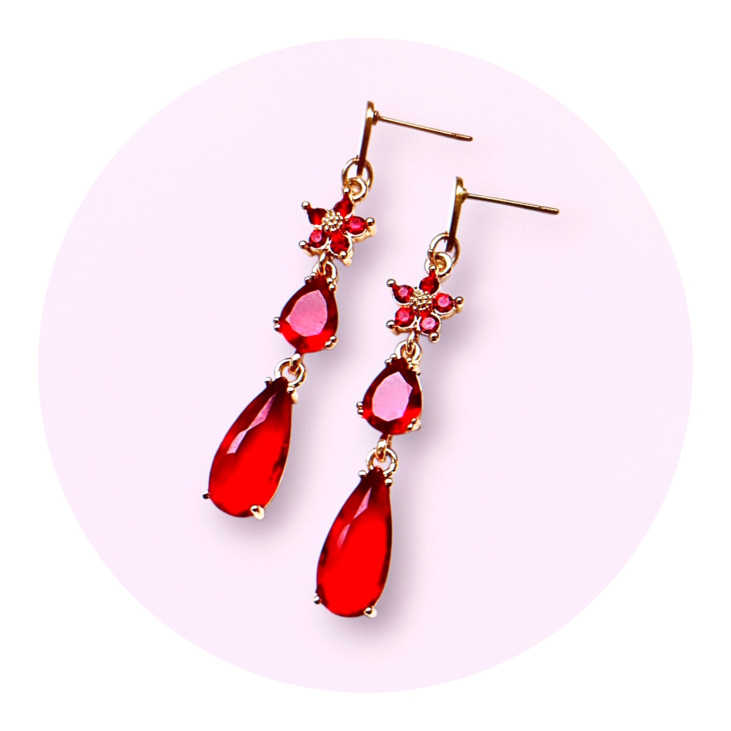 Holiday cheer, röd/guld