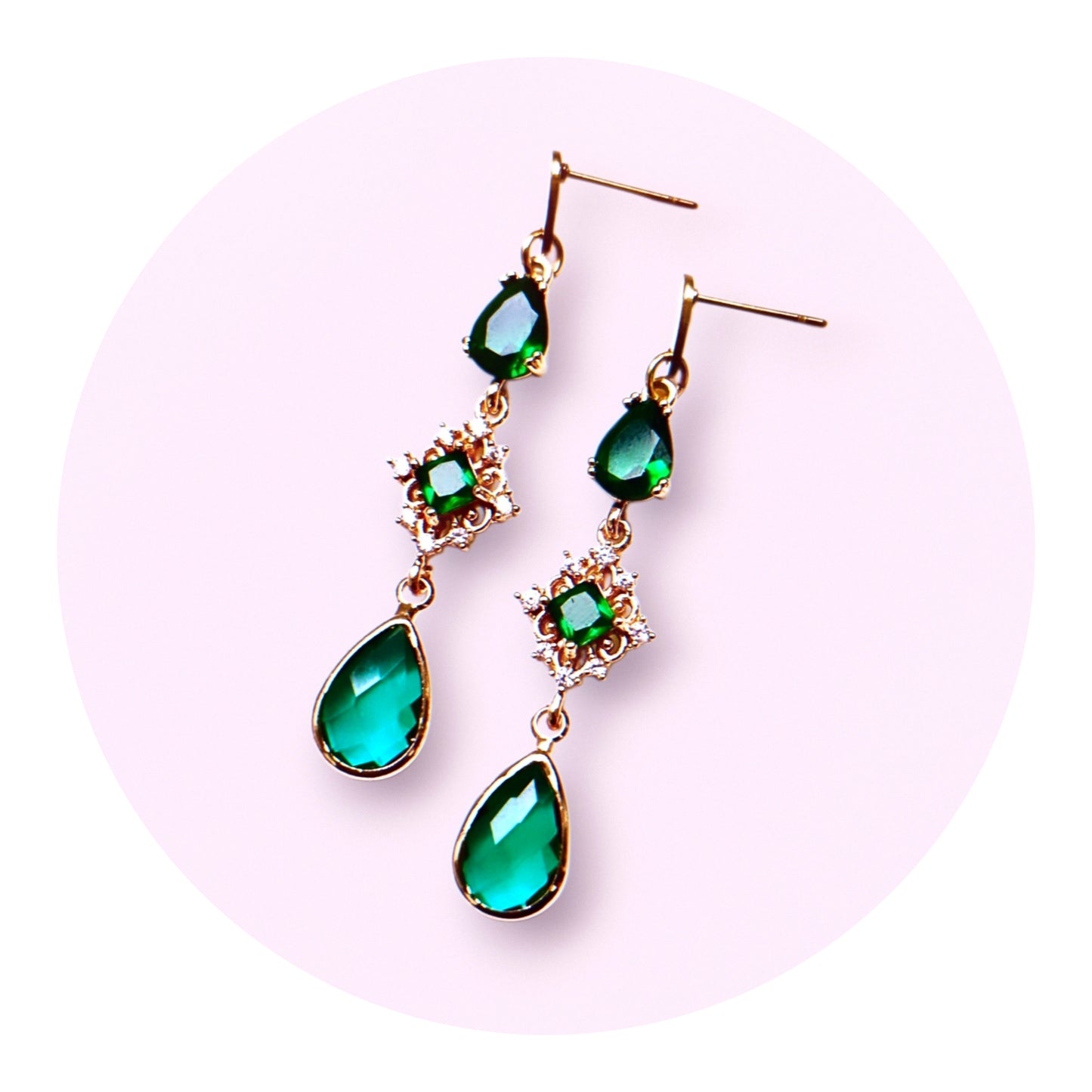 Holiday cheer, grön/guld