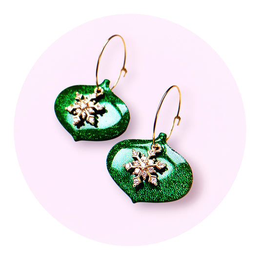 Ani's julkulor, grönt hologlitter