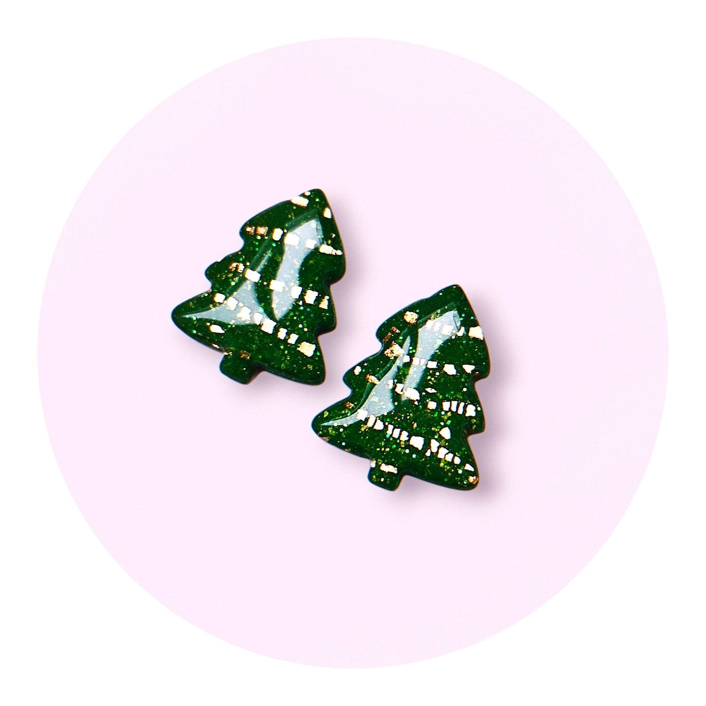 Minigranar, grön/guld (studs)