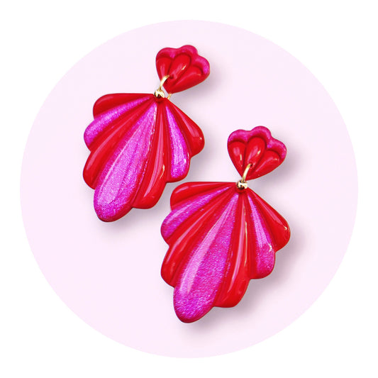 Beverly, röd/rosa (skimmer)