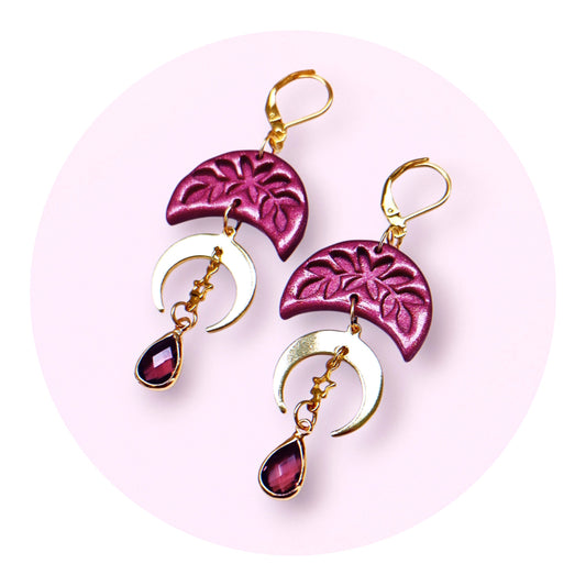 Moon of Life - Burgundy skimmer