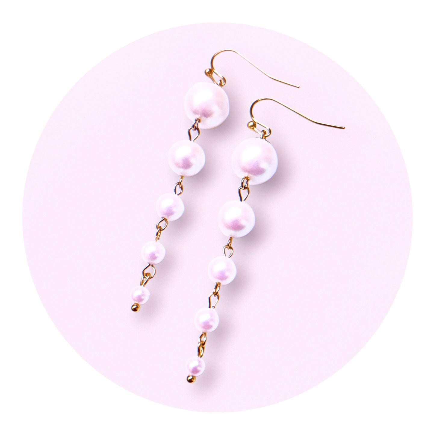 Dripping Pearls - Vita (pärlemoskimmer)