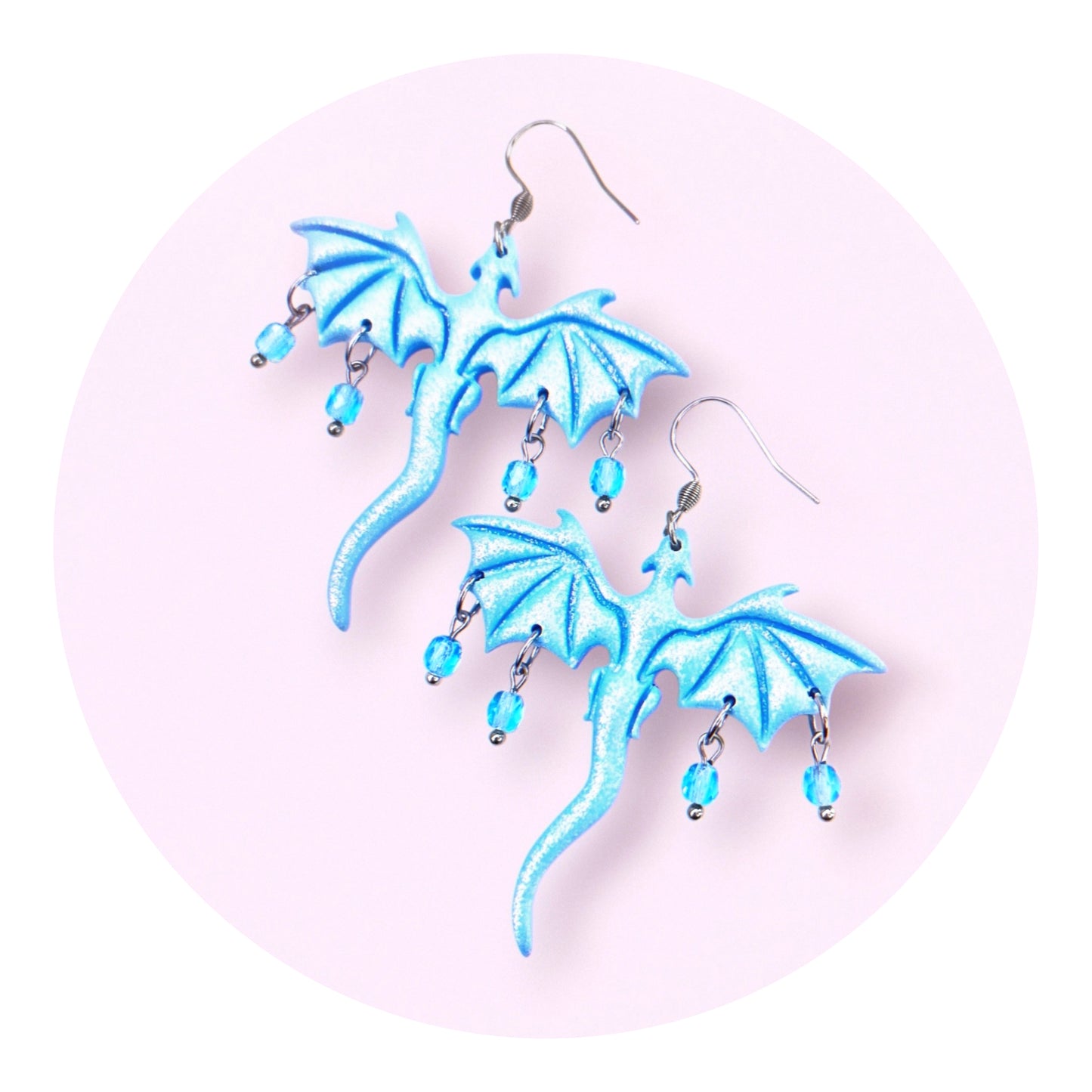 Drakar - Ice blue (glitter)