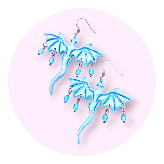 Drakar - Ice blue (glitter)