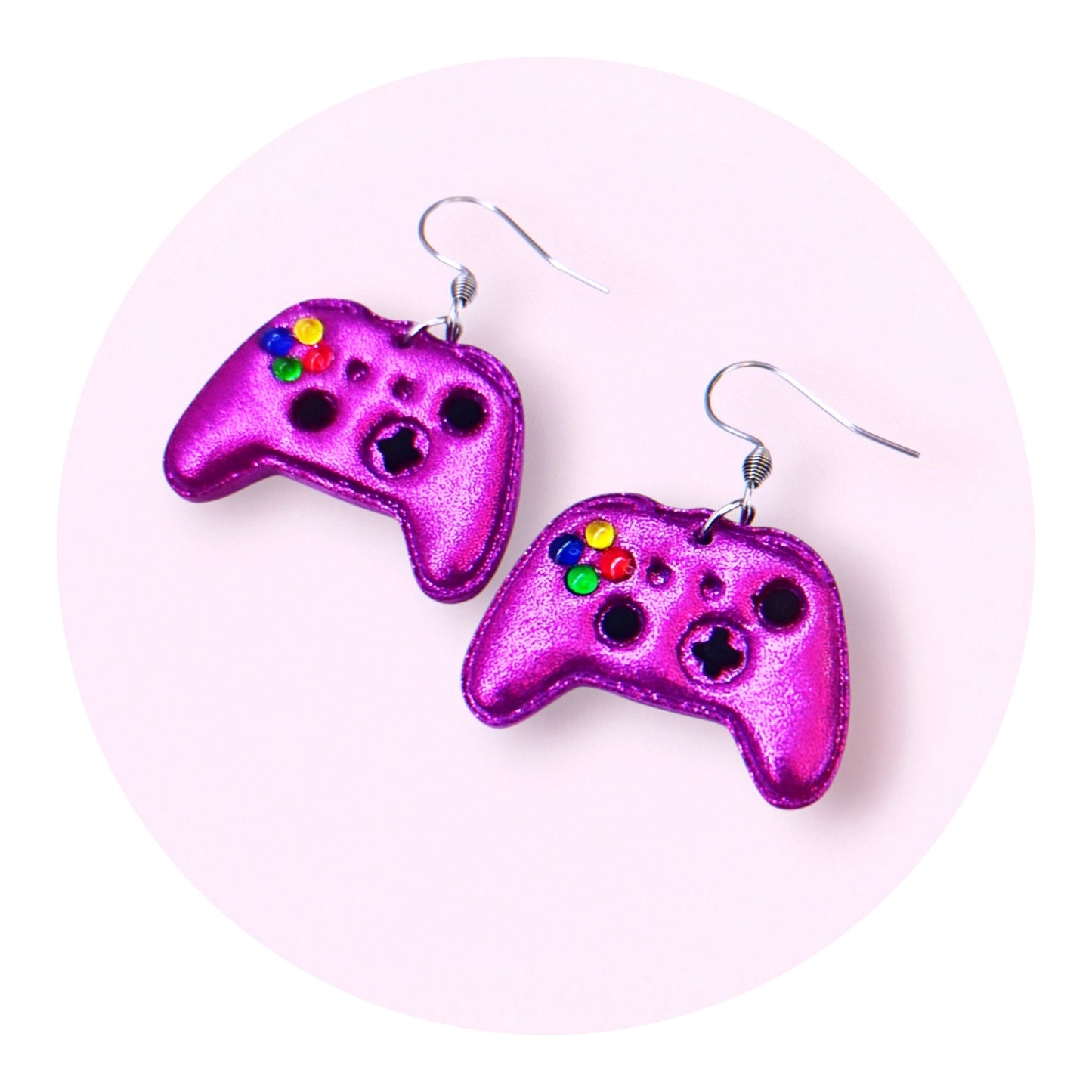 Gamer - Fuchsia glitter