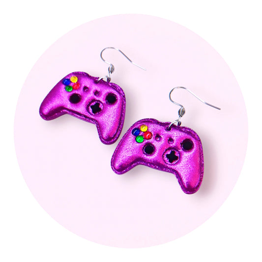 Gamer - Fuchsia glitter