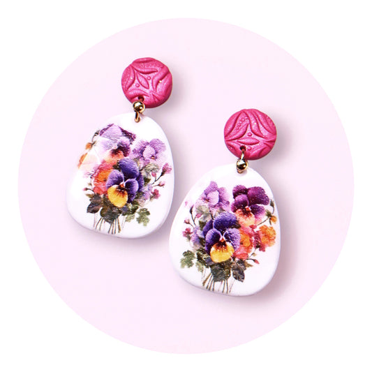 Aurora - Sangria Pansies