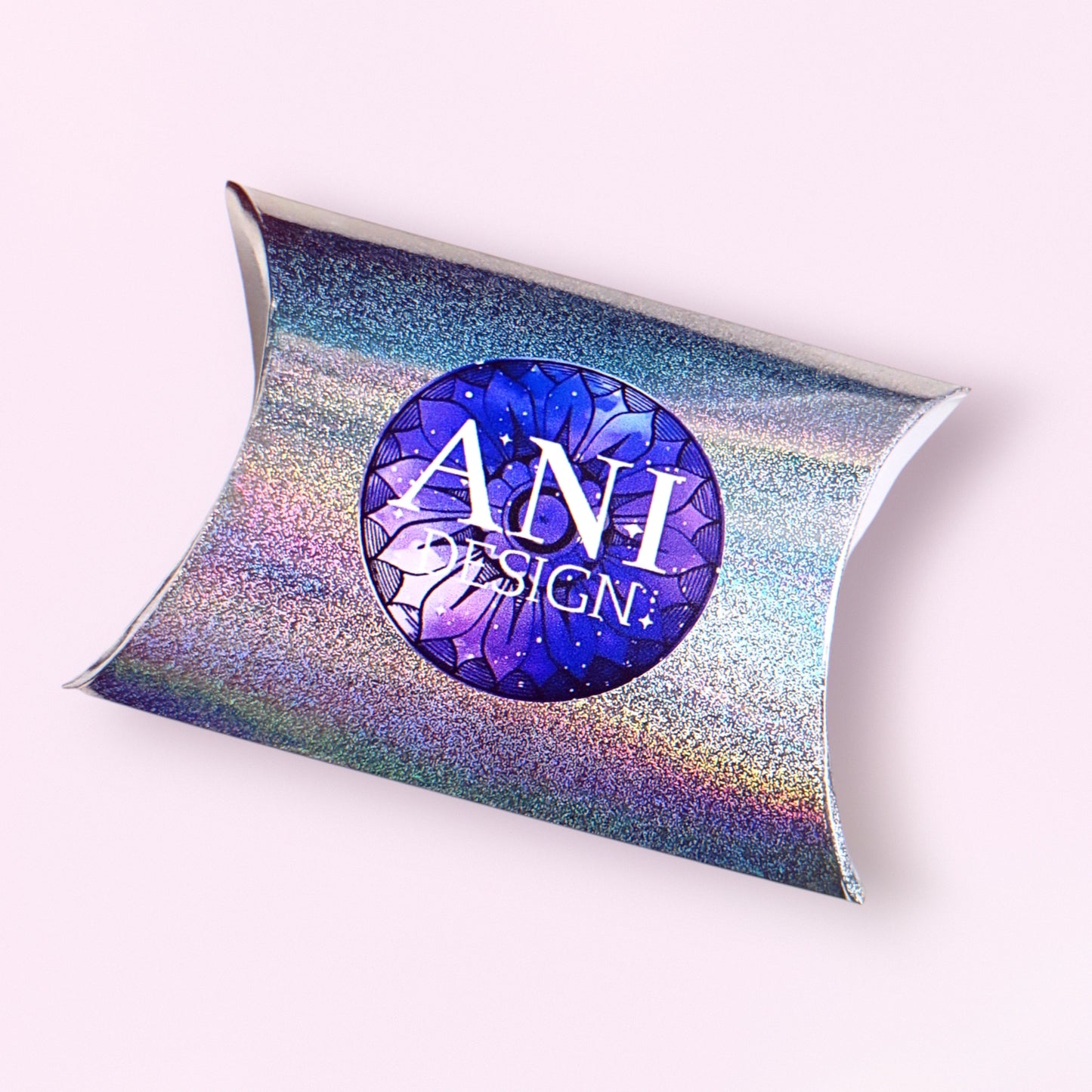 Presentförpackning, holografiskt glitter