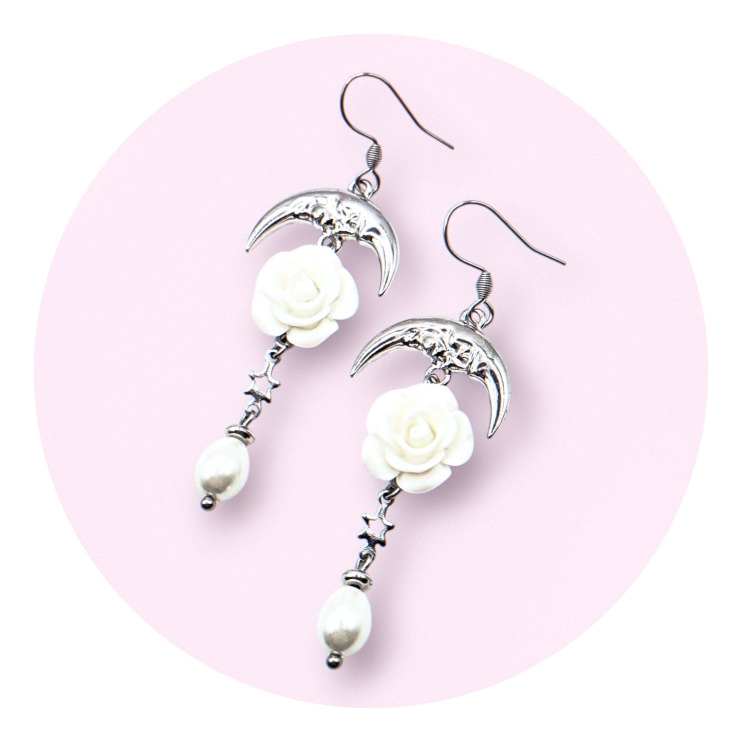 Moonface, vita rosor