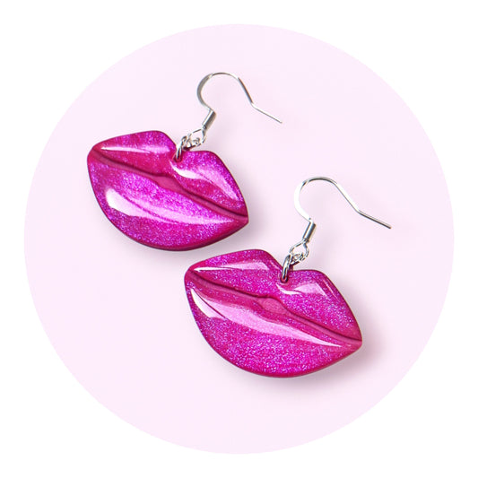 Kissie, rosa glittergloss