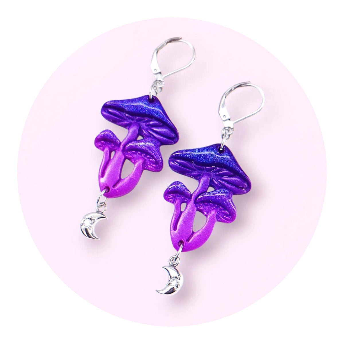Whimsical Mushrooms - Purple Haze